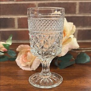 Anchor Hocking Wexford Claret Wine Glass. Vintage 1960’s